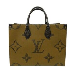 Louis Vuitton On Reverse Shoulder Go Brown the Giant Bag Tote Monogram